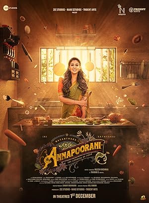 Annapoorani (2023) South Indian Hindi Dubbed Movie